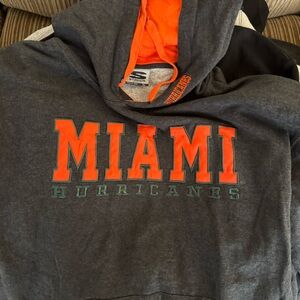 Miami hurricane hoodie